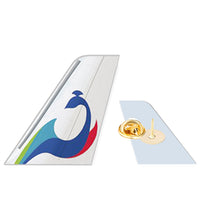 Thumbnail for Trujet Airlines Designed Tail Shape Badges & Pins