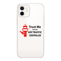 Thumbnail for Trust Me I'm an Air Traffic Controller Designed Transparent Silicone iPhone Cases