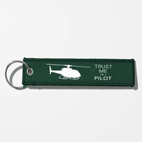 Thumbnail for Trust Me I'm a Pilot (Helicopter) Aviator Key Chains - Dark Green