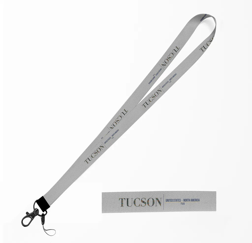 Tucson City Series lanyard - light gray