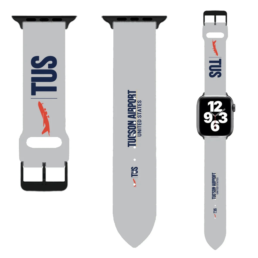 WBV6 | Tucson International Airport TUS | Light Gray (Metal Buckle)