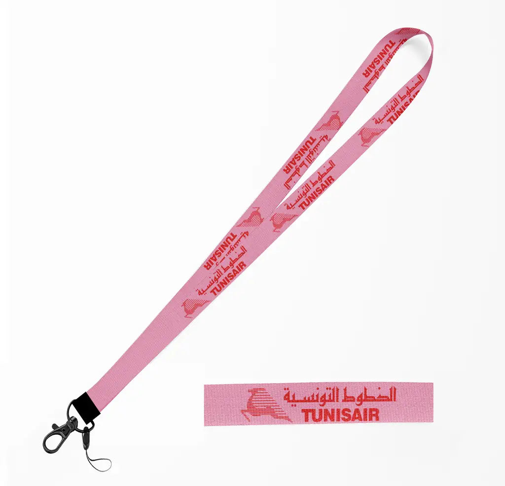 Tunisair lanyard - pink