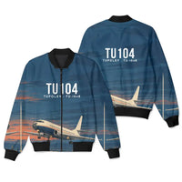 Thumbnail for Tupolev Tu-104B 3D All-Over Print Clothing - Bomber Jacket - 3D