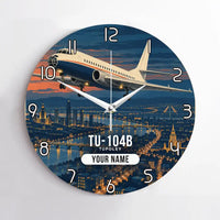 Thumbnail for Tupolev Tu-104B - 3D + Name - No Frame - Full Print