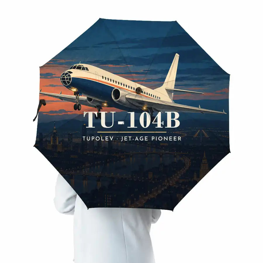 Tupolev Tu-104B - 3D - Umbrella