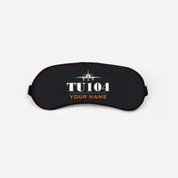Thumbnail for Tupolev Tu-104B - Heritage + Name - Sleep Mask - Black