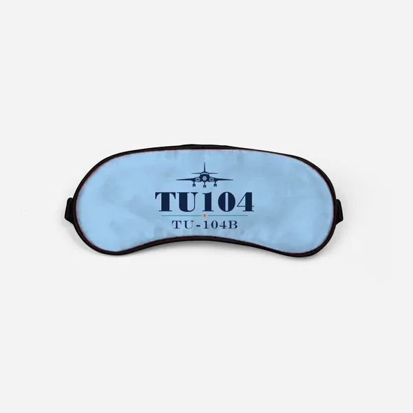 Tupolev Tu-104B - Heritage - Sleep Mask - Light Blue