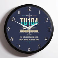 Thumbnail for Tupolev Tu-104B - Original - Framed - Navy Blue