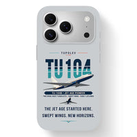 Thumbnail for Tupolev Tu-104B - Original - MagSafe iPhone 17 Pro - Light Gray