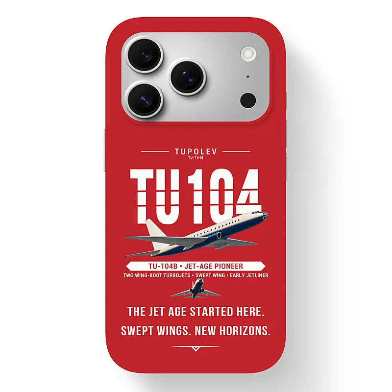 Tupolev Tu-104B - Original - MagSafe iPhone 17 Pro - Red