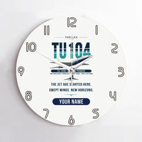 Thumbnail for Tupolev Tu-104B - Original + Name - No Frame - White
