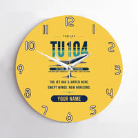Thumbnail for Tupolev Tu-104B - Original + Name - No Frame - Yellow