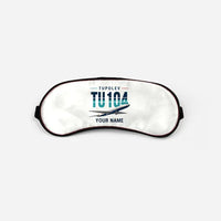 Thumbnail for Tupolev Tu-104B - Original + Name - Sleep Mask - White