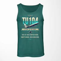 Thumbnail for Tupolev Tu-104B - Original - Tank Top - Green