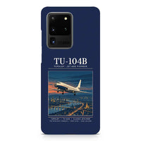 Thumbnail for Tupolev Tu-104B - Poster - Samsung Case - Navy Blue