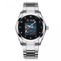 Thumbnail for Tupolev Tu-104B - Poster - Stainless Steel Band - For Men