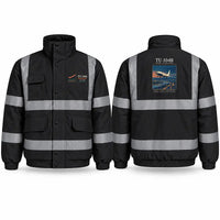 Thumbnail for Tupolev Tu-104B Reflective Winter Jackets - Poster - Black