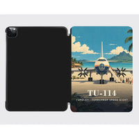 Thumbnail for Tupolev Tu-114 - 3D - iPad Case - Black
