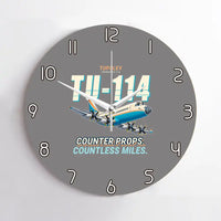 Thumbnail for Tupolev Tu-114 - Cartoon - No Frame - Gray