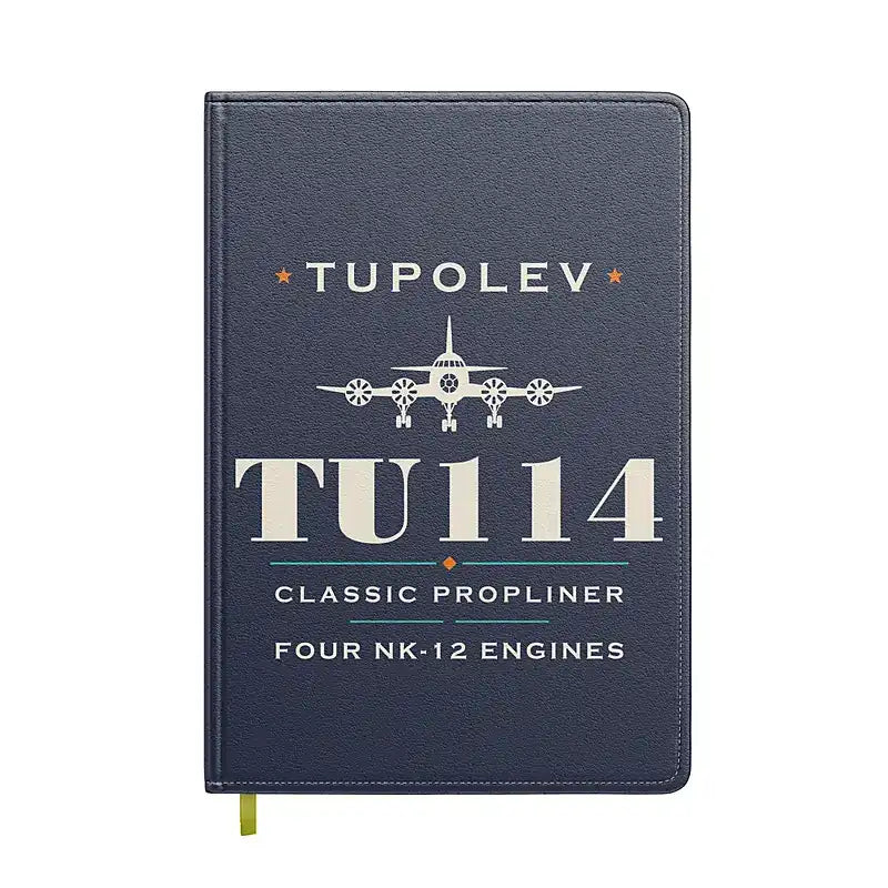 Tupolev Tu-114 - Heritage - Notebook - Navy Blue