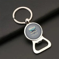 Thumbnail for Tupolev Tu-114 - Original - Bottle Opener Key Chain - Gray