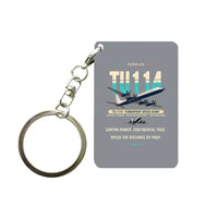Thumbnail for Tupolev Tu-114 - Original - Key Chain - Gray