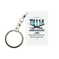 Thumbnail for Tupolev Tu-114 - Original - Key Chain - White