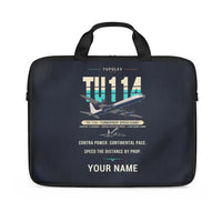 Thumbnail for Tupolev Tu-114 - Original + Name - Laptop Bag