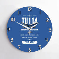 Thumbnail for Tupolev Tu-114 - Original + Name - No Frame - Blue