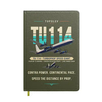 Thumbnail for Tupolev Tu-114 - Original - Notebook - Green Army