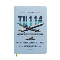 Thumbnail for Tupolev Tu-114 - Original - Notebook - Light Blue