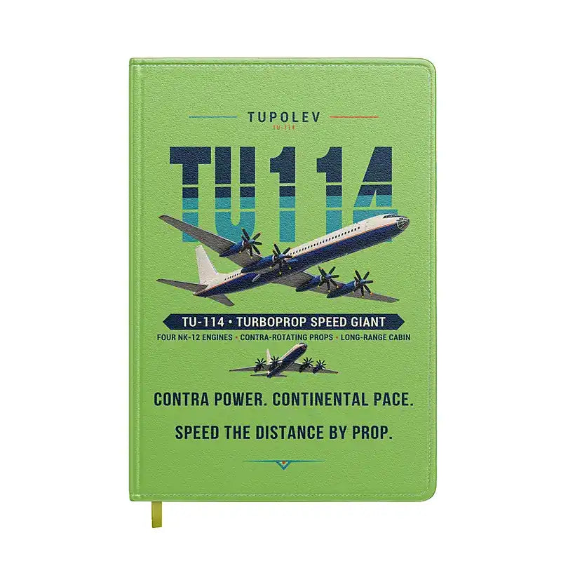 Tupolev Tu-114 - Original - Notebook - Light Green
