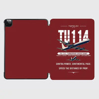 Thumbnail for Tupolev Tu-114 - Original - iPad Case - Dark Red