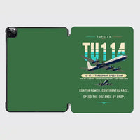 Thumbnail for Tupolev Tu-114 - Original - iPad Case - Green