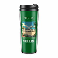 Thumbnail for Tupolev Tu-114 - Poster + Name - Plastic (No Holder) - Green