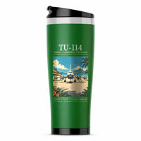 Thumbnail for Tupolev Tu-114 - Poster - Stainless Steel (No Holder) - Green