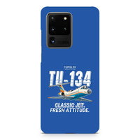 Thumbnail for Tupolev Tu-134A-3 - Cartoon - Samsung Case - Blue