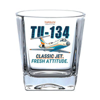 Thumbnail for Tupolev Tu-134A-3 - Cartoon - Whiskey Glass