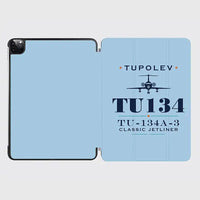 Thumbnail for Tupolev Tu-134A-3 - Heritage - iPad Case - Light Blue