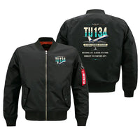 Thumbnail for Tupolev Tu-134A-3 - Original - Bomber Jacket - Black