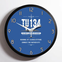 Thumbnail for Tupolev Tu-134A-3 - Original - Framed - Blue