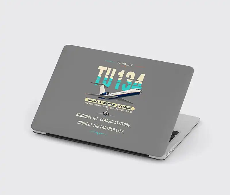 Tupolev Tu-134A-3 - Original - MacBook Case - Gray