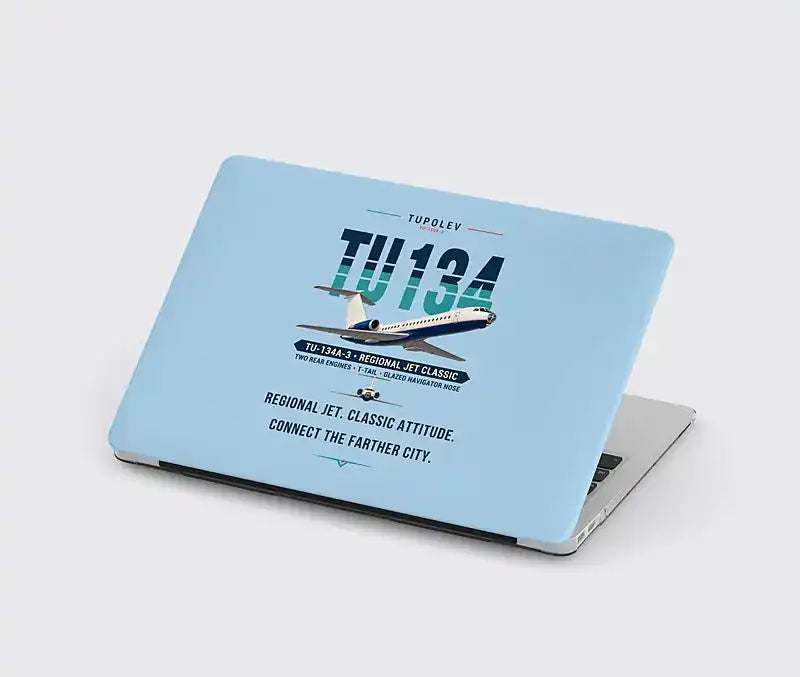 Tupolev Tu-134A-3 - Original - MacBook Case - Light Blue
