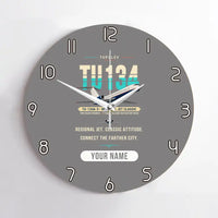 Thumbnail for Tupolev Tu-134A-3 - Original + Name - No Frame - Gray