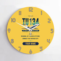 Thumbnail for Tupolev Tu-134A-3 - Original + Name - No Frame - Yellow