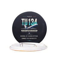Thumbnail for Tupolev Tu-134A-3 - Original - Pin - Black