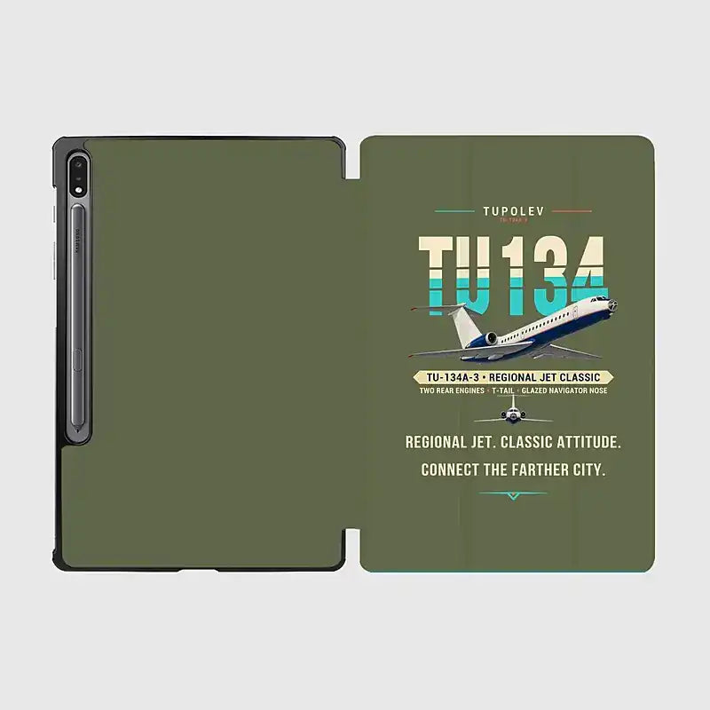 Tupolev Tu-134A-3 - Original - Samsung Tablet - Green Army