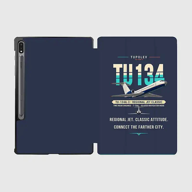 Tupolev Tu-134A-3 - Original - Samsung Tablet - Navy Blue