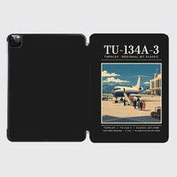 Thumbnail for Tupolev Tu-134A-3 - Poster - iPad Case - Black