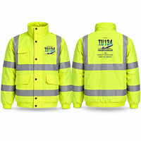 Thumbnail for Tupolev Tu-134A-3 Reflective Winter Jackets - Original - Fluorescent Yellow